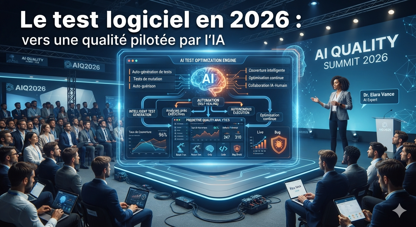 Le test logiciel en 2026 : vers une qualité pilotée par l&rsquo;IA